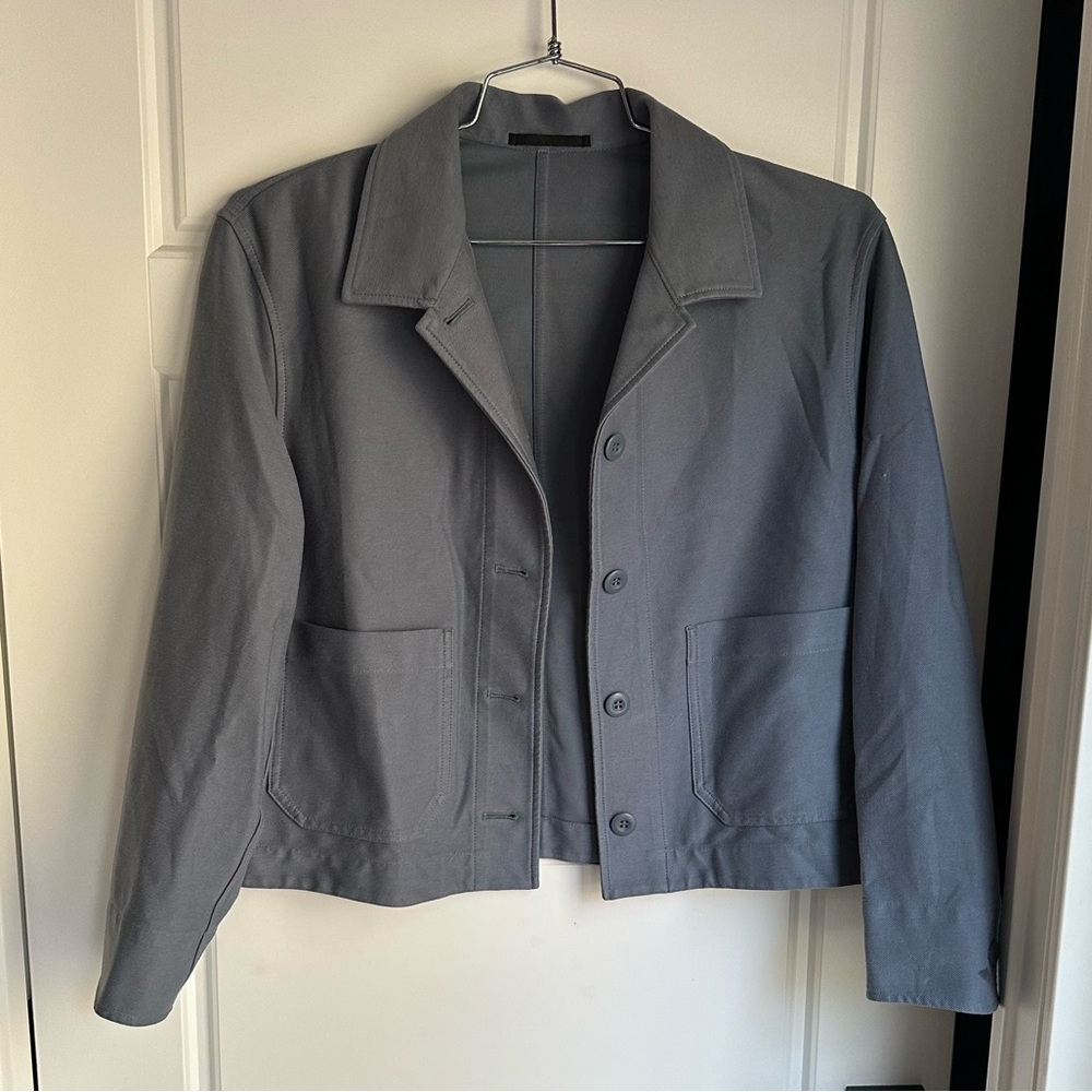 Uniqlo Women's Utility Jacket in Charcoal Gray